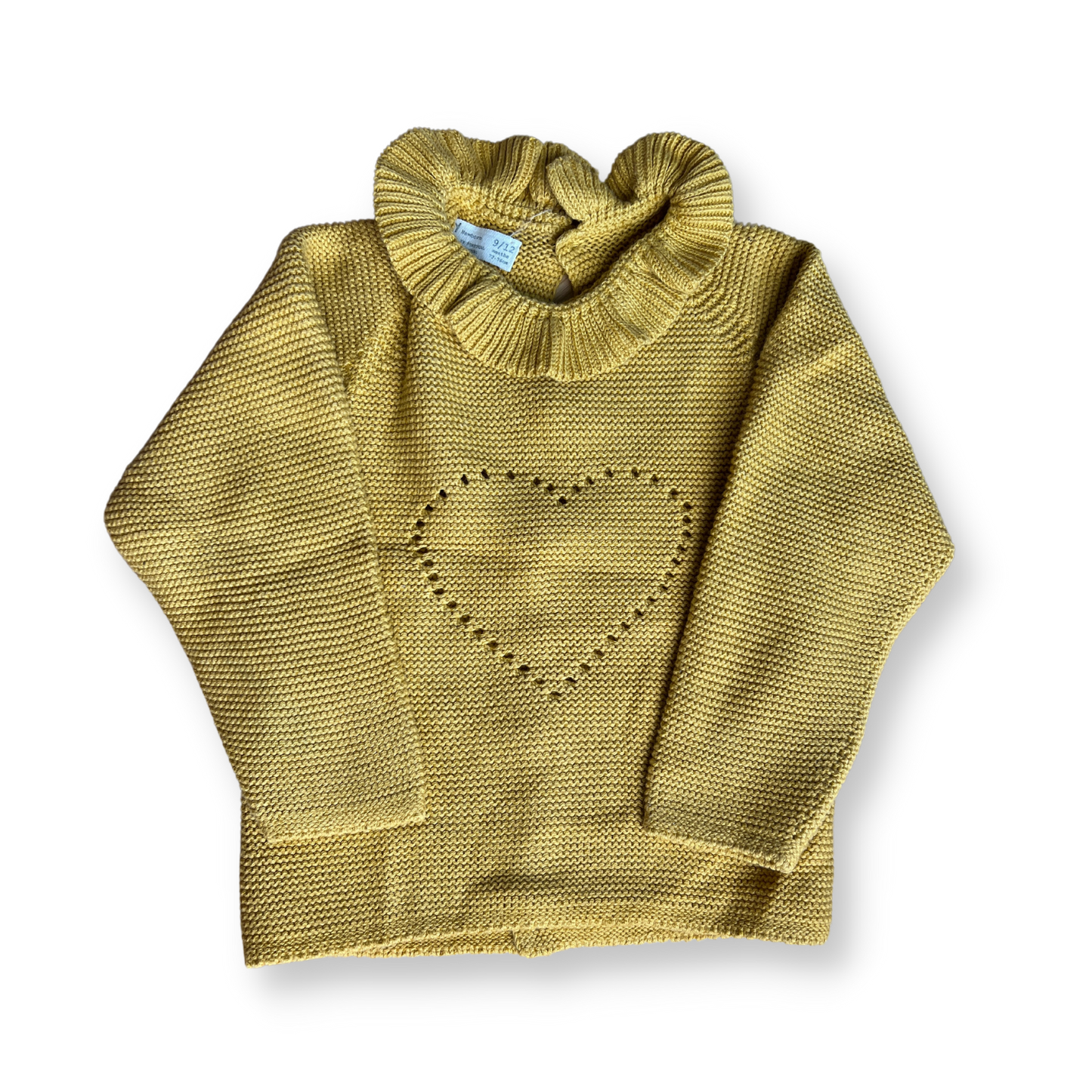 T.74 - Pull en maille jaune
