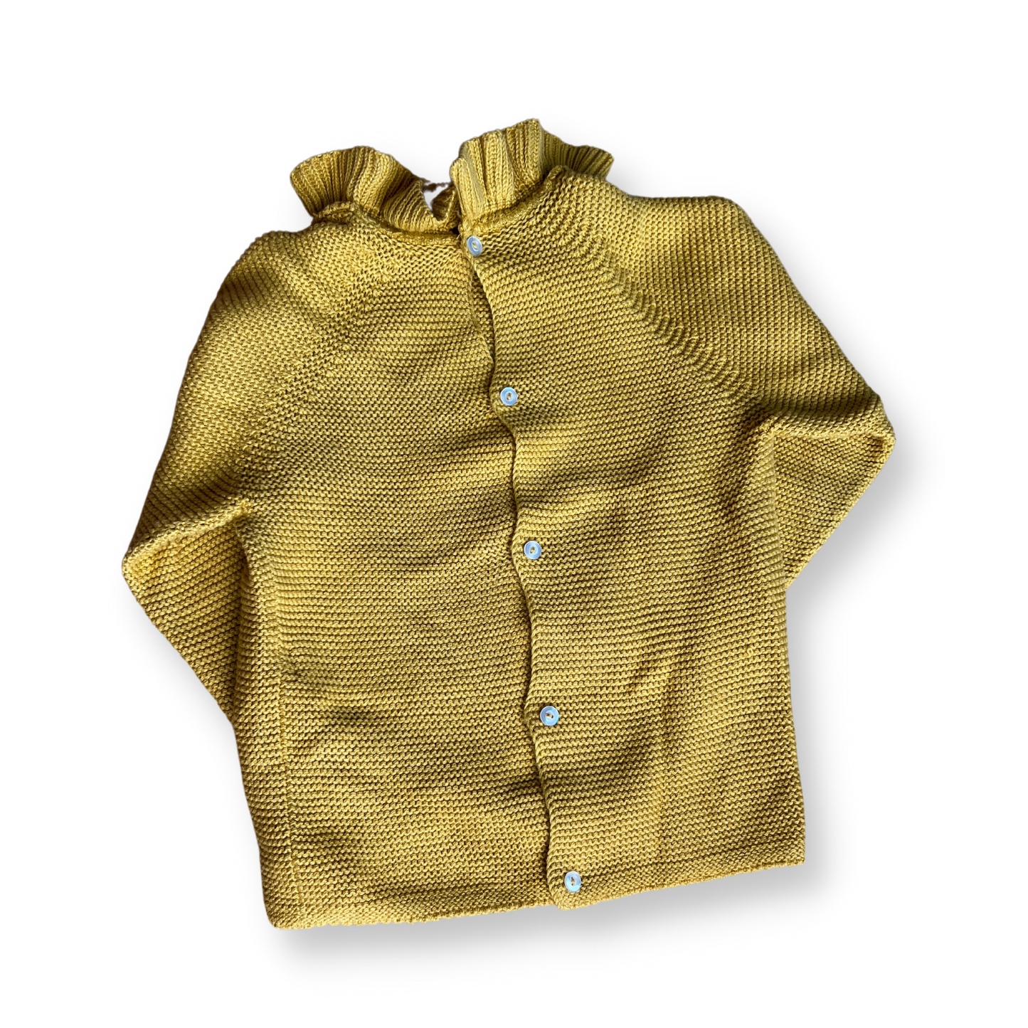 T.74 - Pull en maille jaune