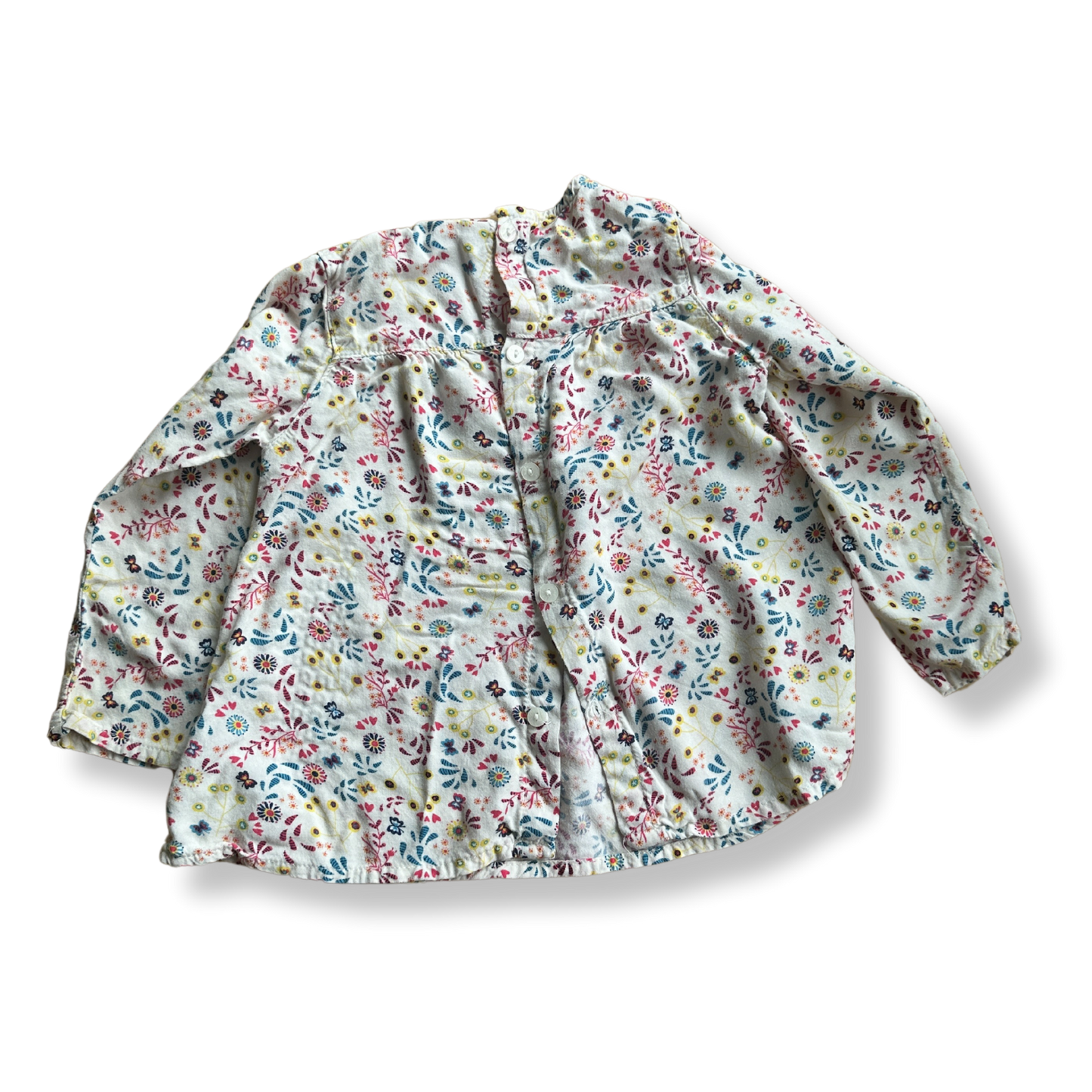 T.92 - blouse fleurie