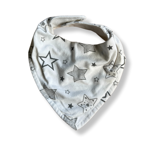 T.U - Bavoir Blanc Étoilé