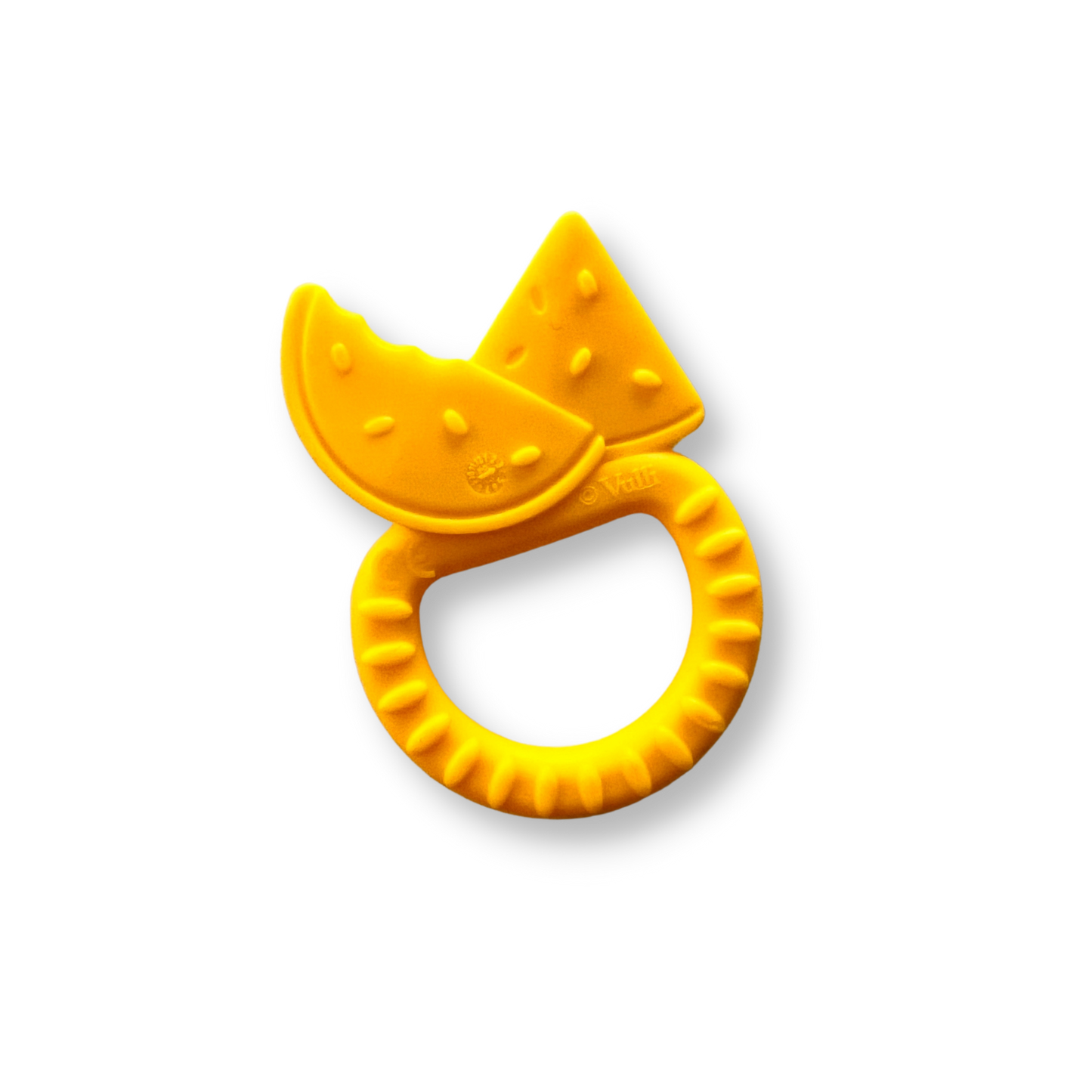Jouet de dentition jaune