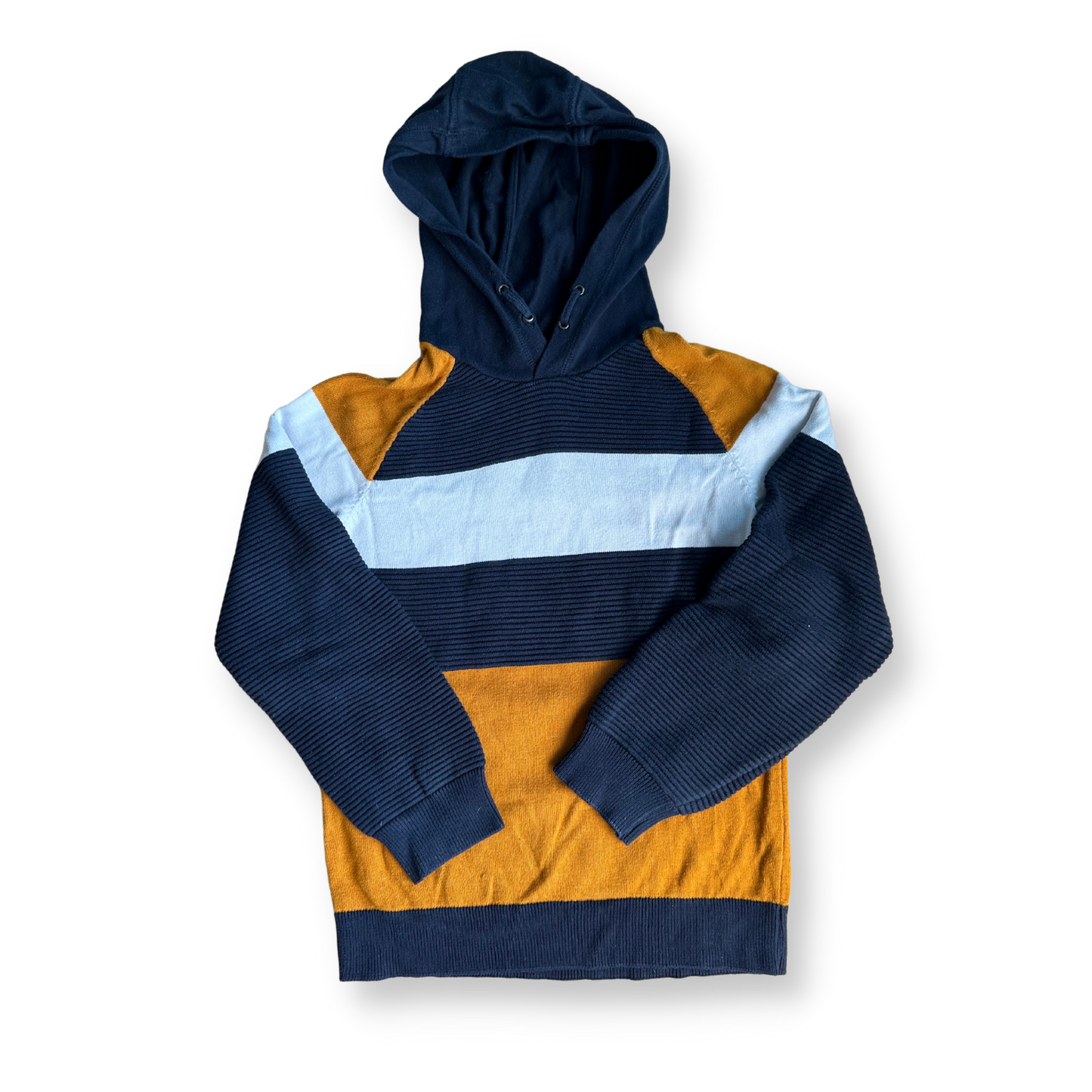 T.140 - Sweatshirt à capuche moutarde