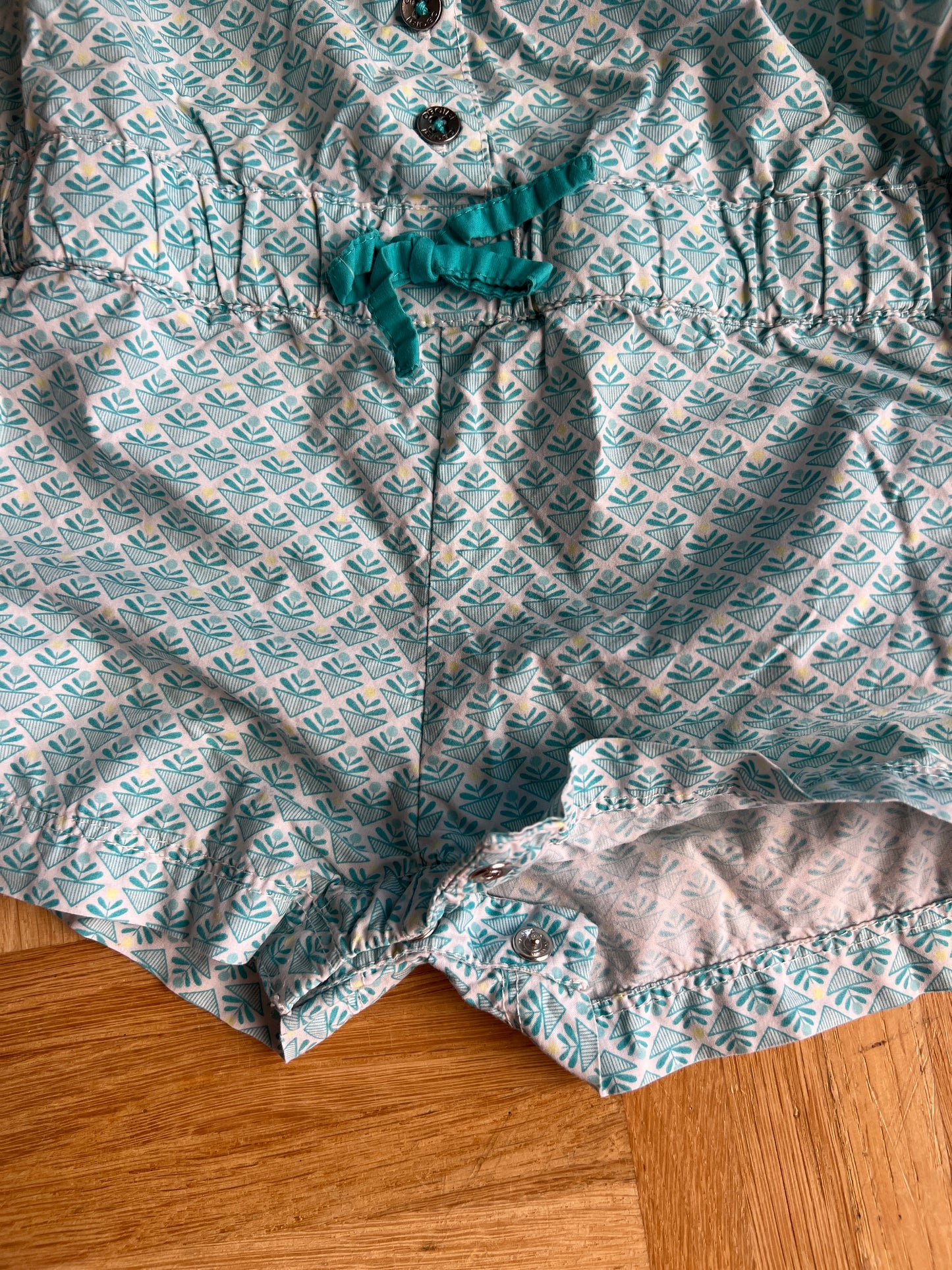 T.74 - Combi courte turquoise