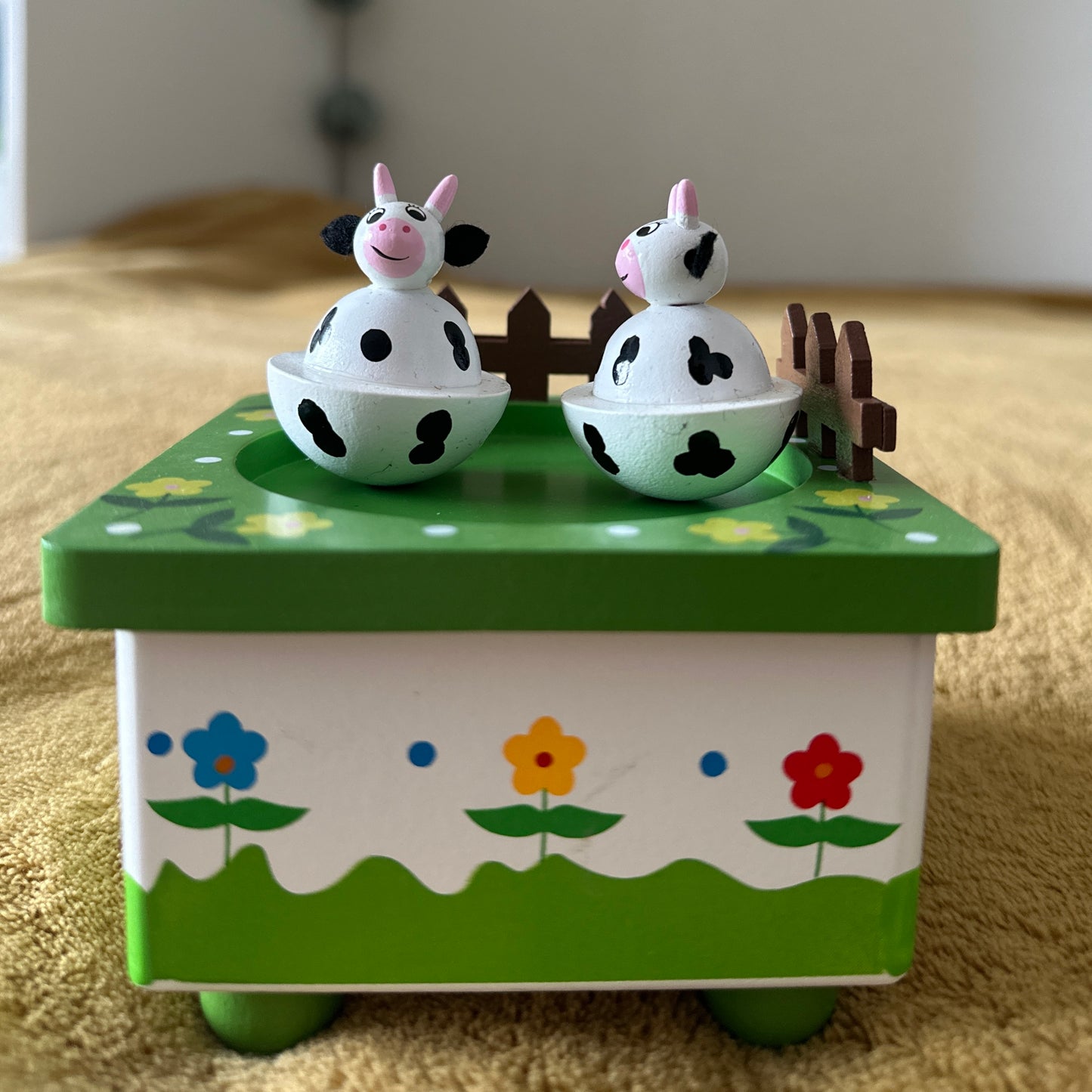 Boîte à musique - Vaches