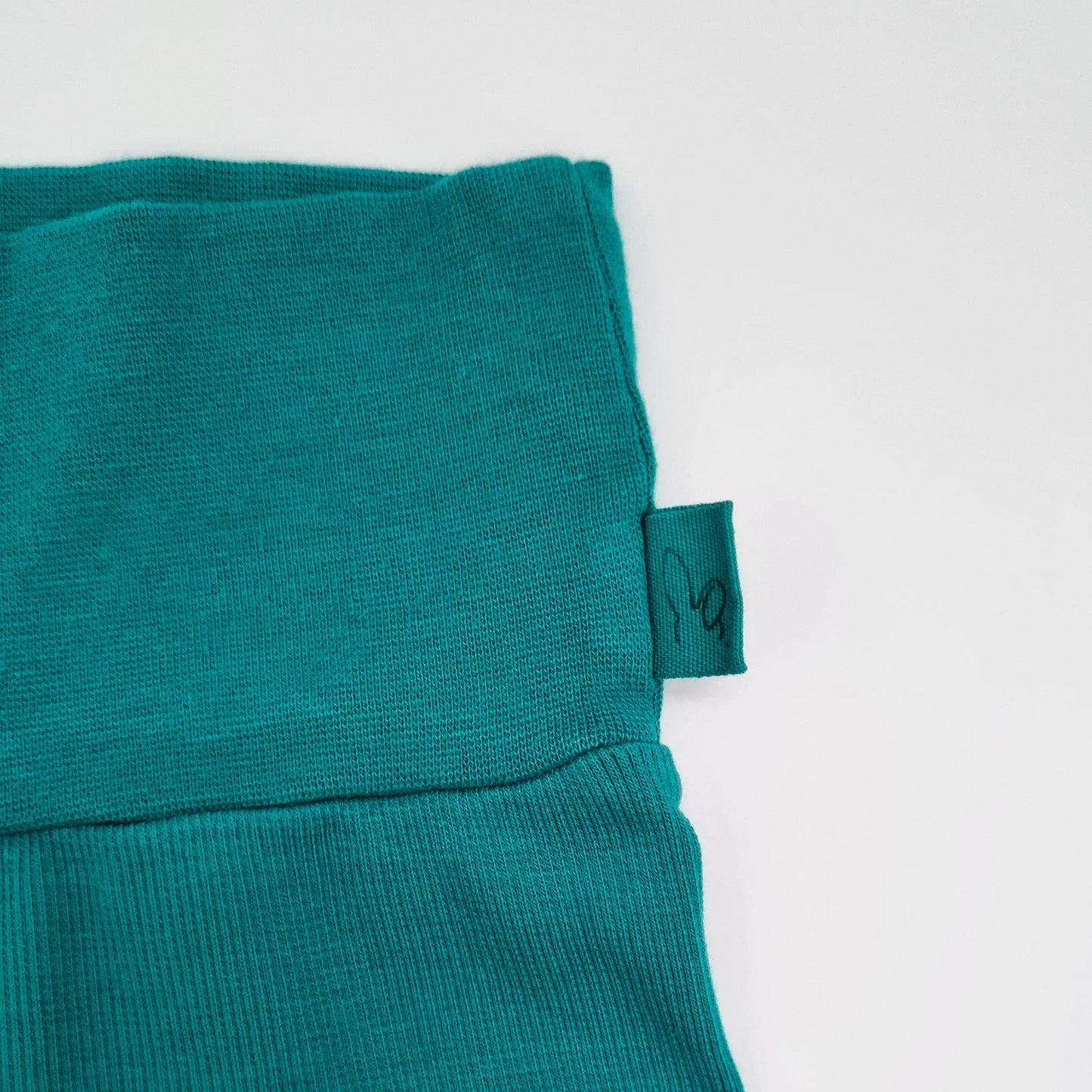 Legging évolutif vert paon