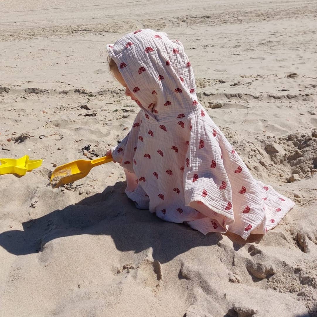 Poncho de bain - mousseline