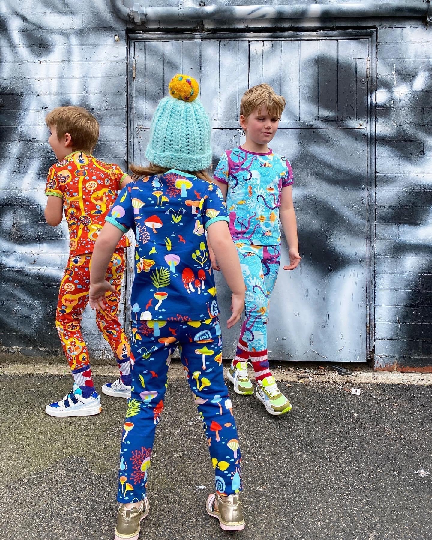 Legging Enfant - "Forêt Nocturne"