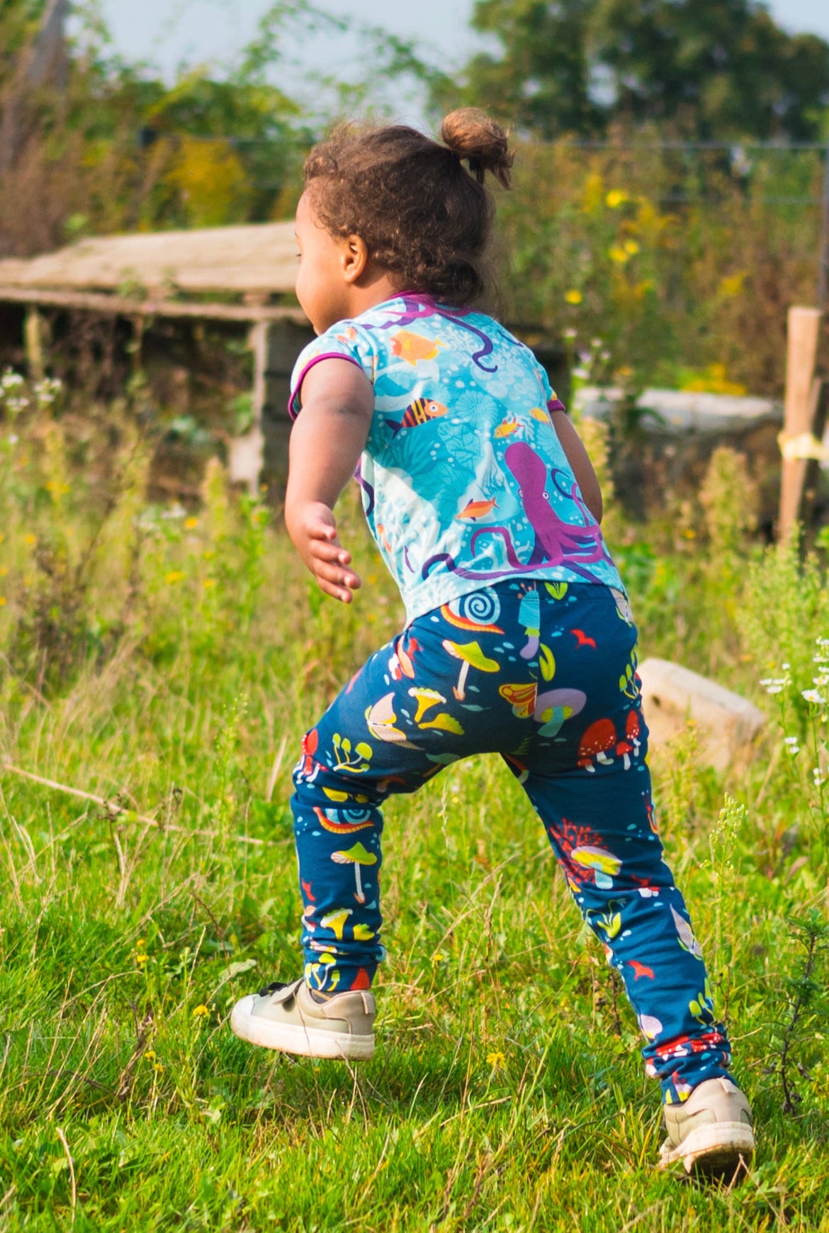 Legging Enfant - "Forêt Nocturne"