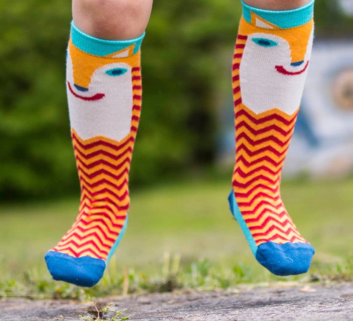 Duo de Chaussettes - "Renard"