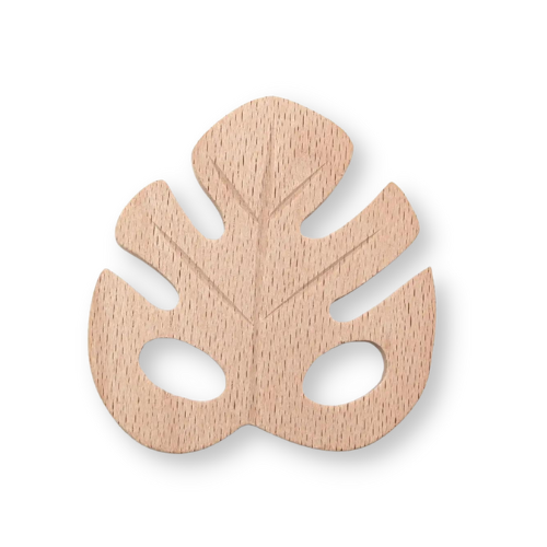 Jouet de dentition en bois de hêtre