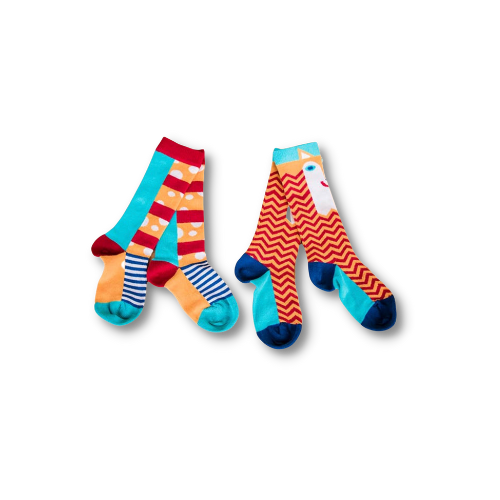Duo de Chaussettes - "Renard"