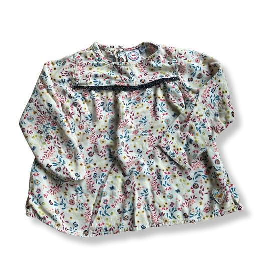 T.92 - blouse fleurie