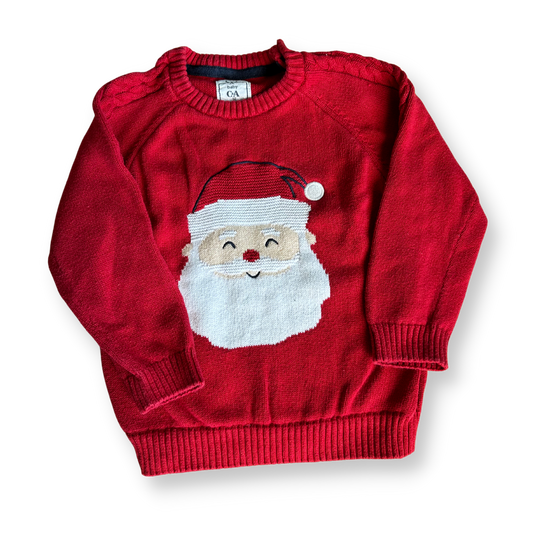 T.92 - Sweatshirt Rouge Père Noël