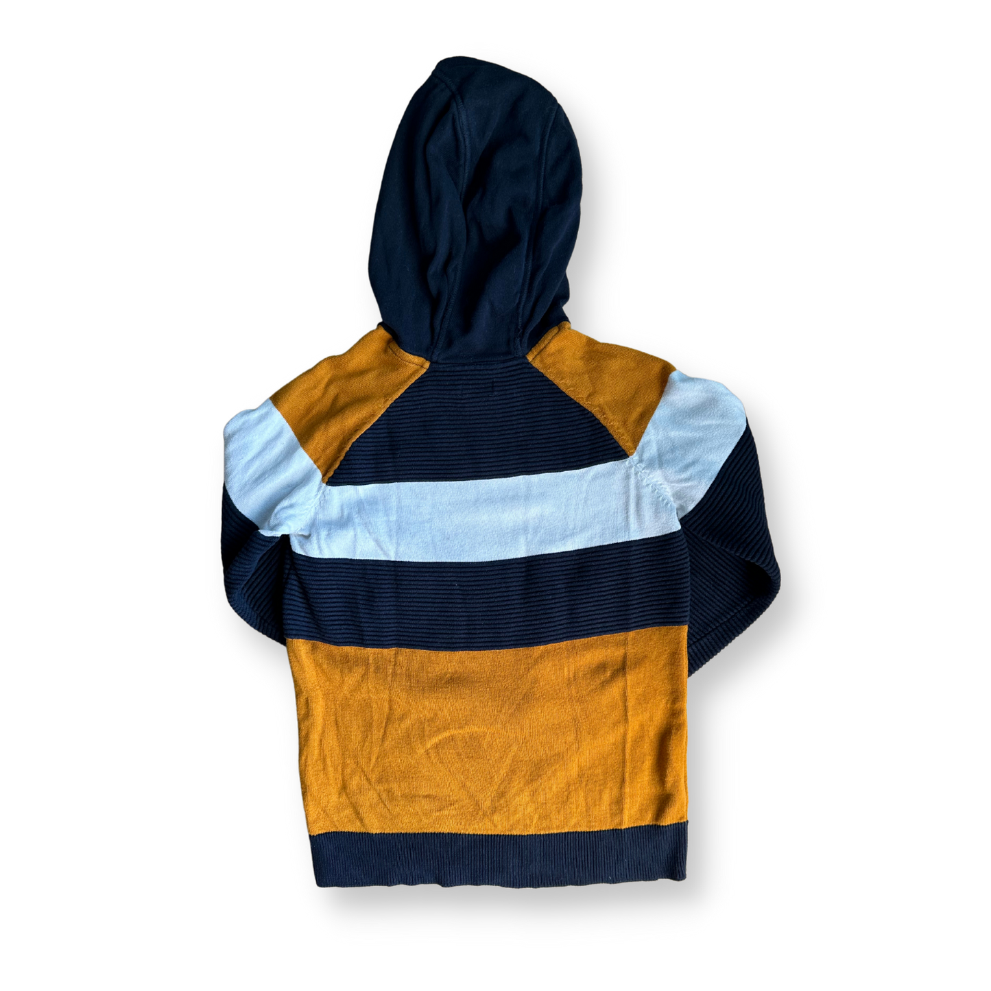 T.140 - Sweatshirt à capuche moutarde