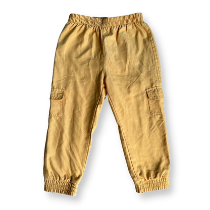 T.92 - Pantalon doublé jaune moutarde